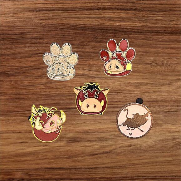 5 Lion King Disney Parks Trading Pins, Plus 2 Bonus Pins - Picture 1 of 2